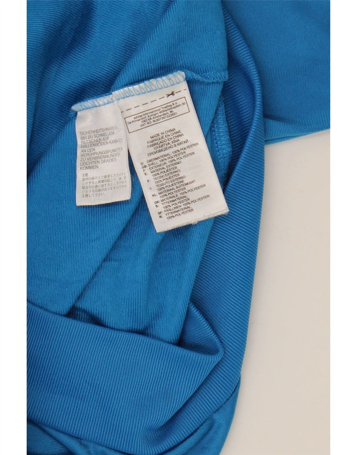 Adidas Veste de survêtement pour homme XS Bleu Colorblock Polyester
