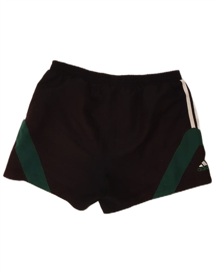 Adidas Short de sport pour homme en polyester color block noir moyen