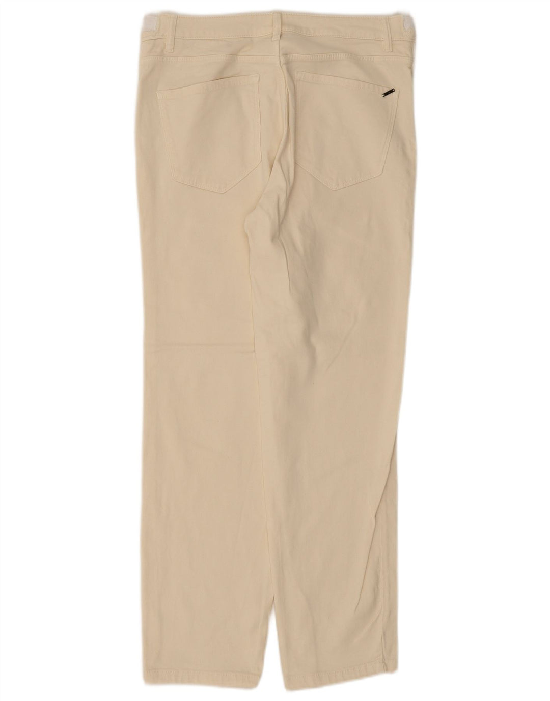 Massimo Dutti Jean droit pour femme EU 42 Large W32 L28 Beige