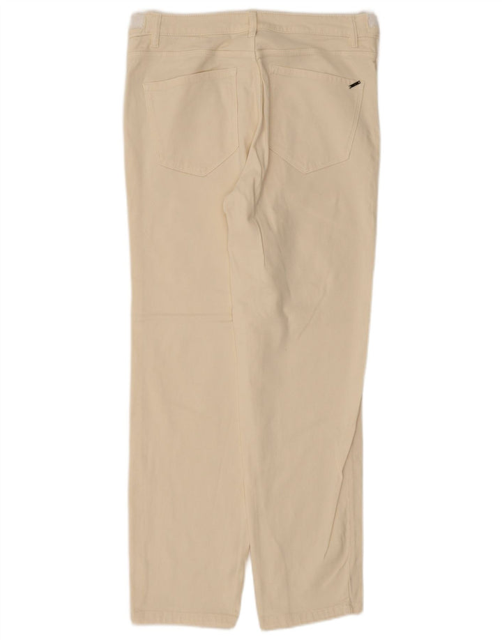 Massimo Dutti Jean droit pour femme EU 42 Large W32 L28 Beige