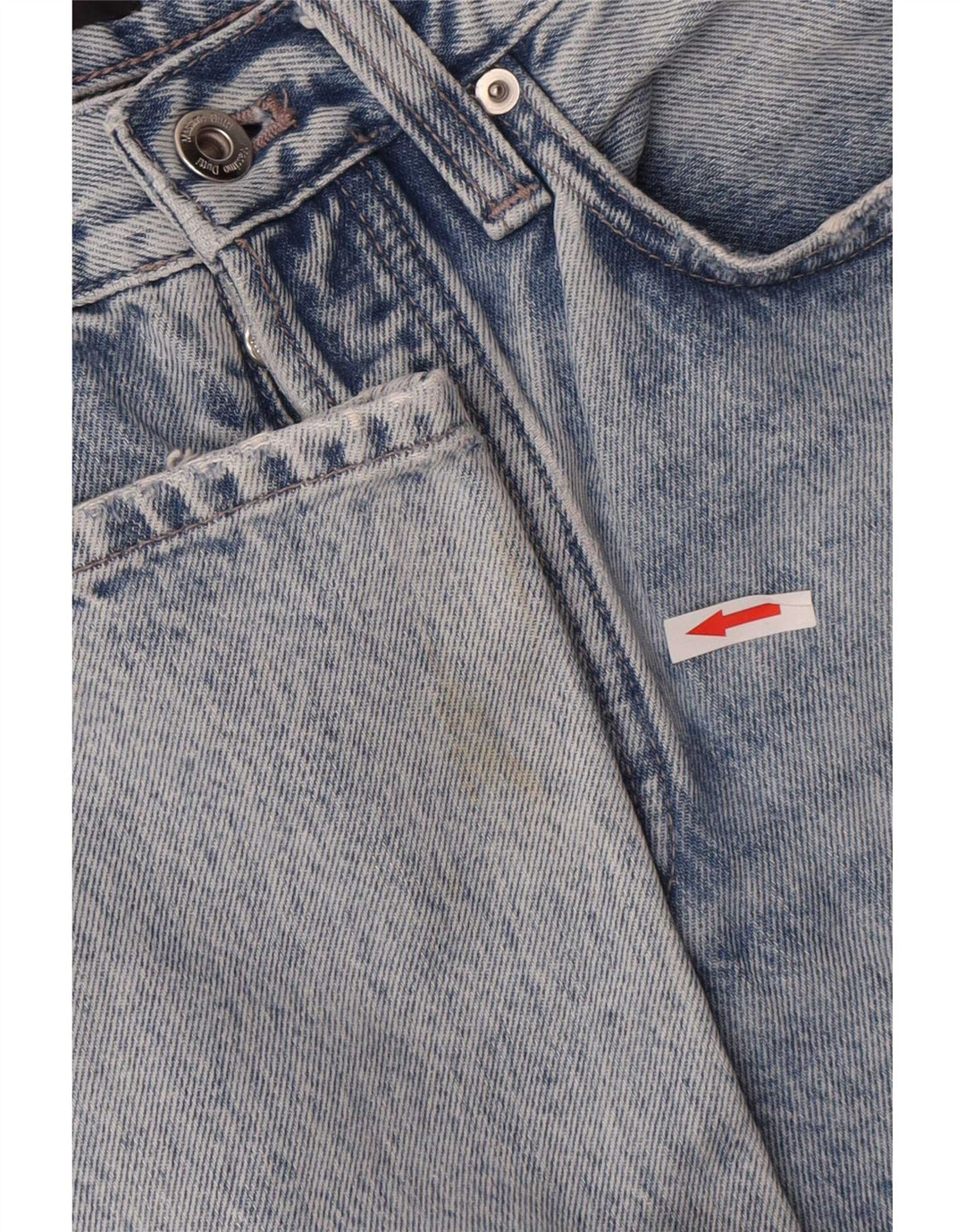 Massimo Dutti Jean droit pour femme EU 34 2XS W24 L31 Bleu
