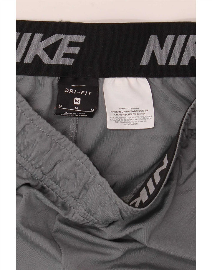 Short de sport Nike Dri Fit Graphic pour homme, gris moyen, en polyester