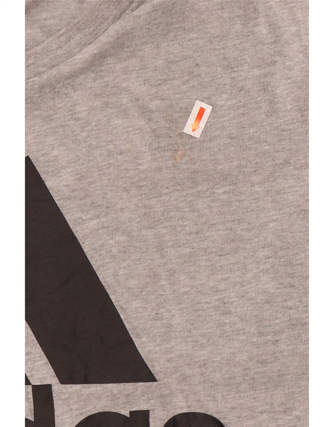 Adidas Mens Graphic T-Shirt Top XL Gris Coton