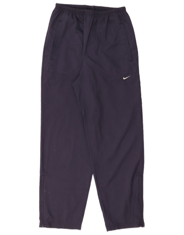 NIKE Pantalon de survêtement pour femme US 12/14 Large Bleu Marine Polyester