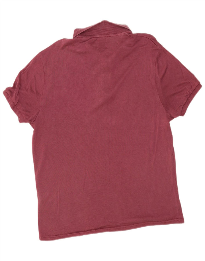 Polo Homme Zara Large Lyocell Bordeaux