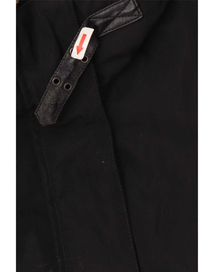 PEUTEREY Parka matelassée femme IT 44 Laine noir moyen