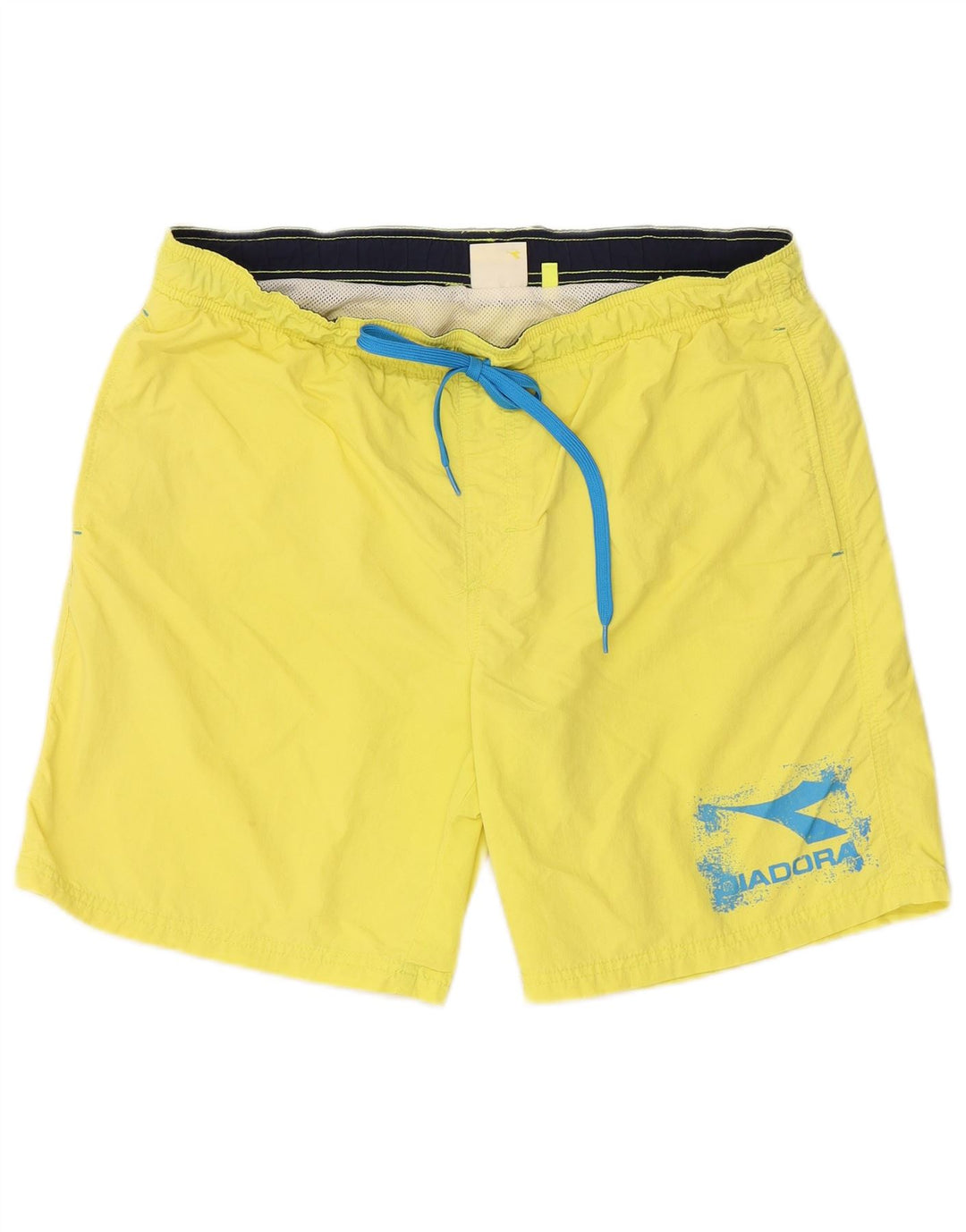 DIADORA Short de Bain Graphique XL Homme Jaune Polyamide
