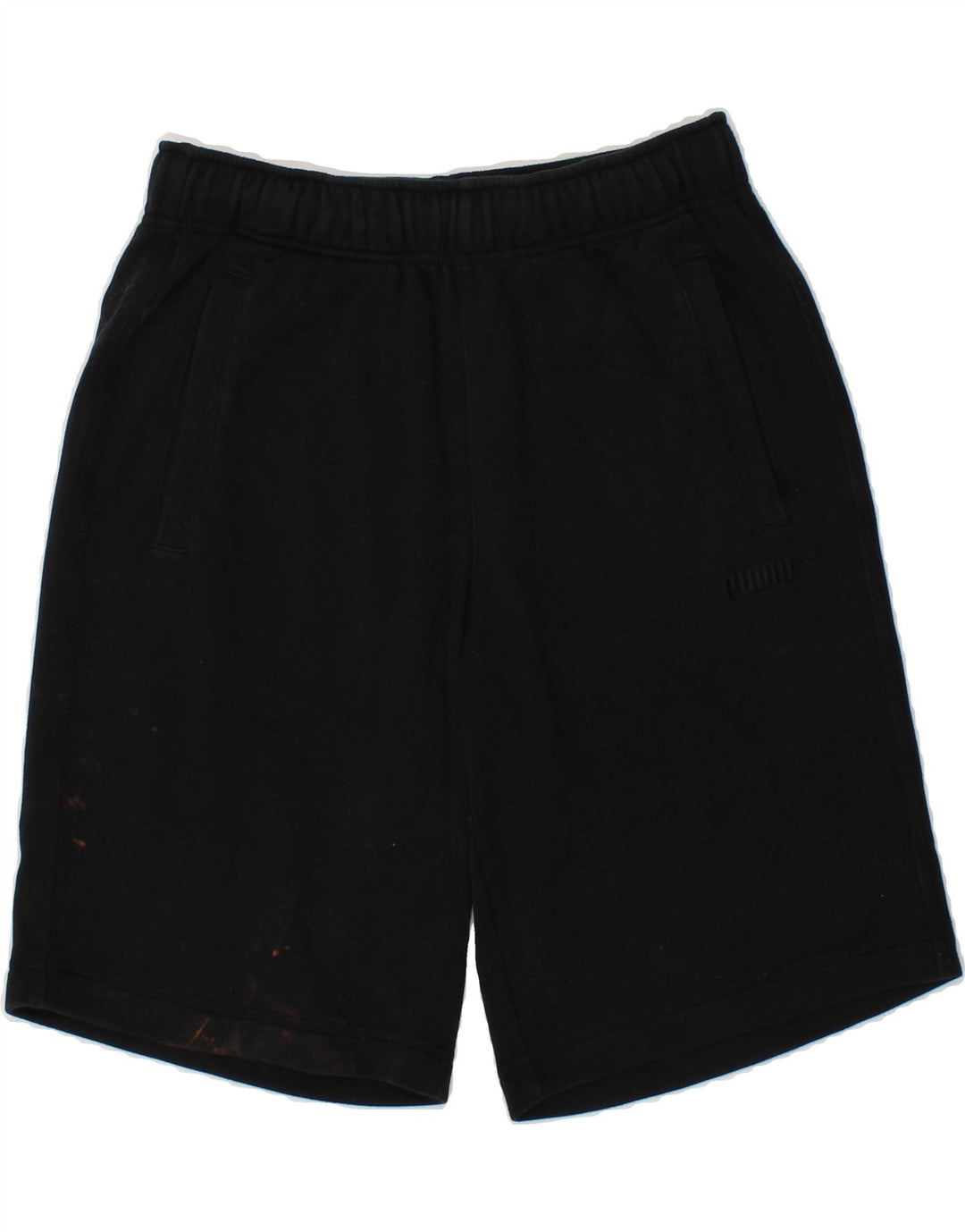 PUMA Mens Sport Shorts Medium  Black Cotton Vintage Puma and Second-Hand Puma from Messina Hembry 