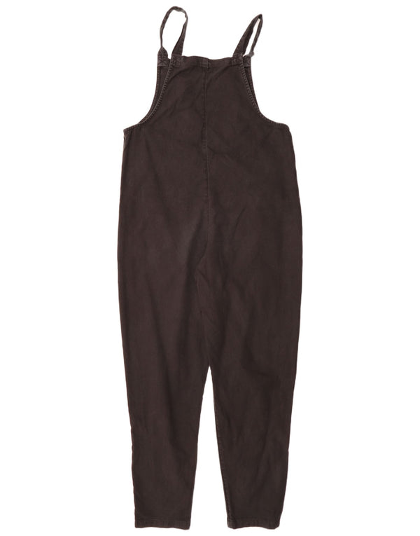 Lucy & Yak Combinaison salopette longue pour femme UK 12 en coton noir moyen