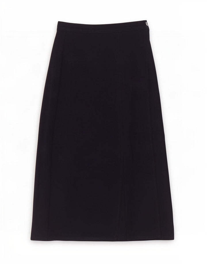Max Mara Jupe Midi Femme Small W26 Bleu Marine