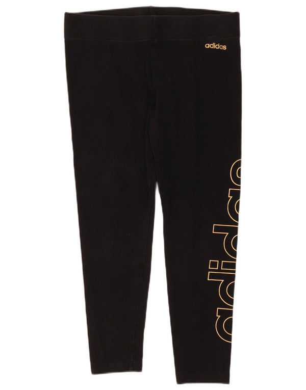 Adidas Legging graphique pour femme UK 16/18 Large Noir