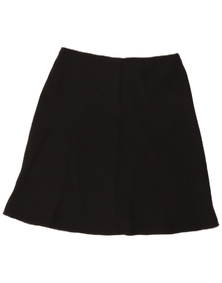 Marks & Spencer Jupe trapèze pour femme UK 14 Large W32 Noir Polyester