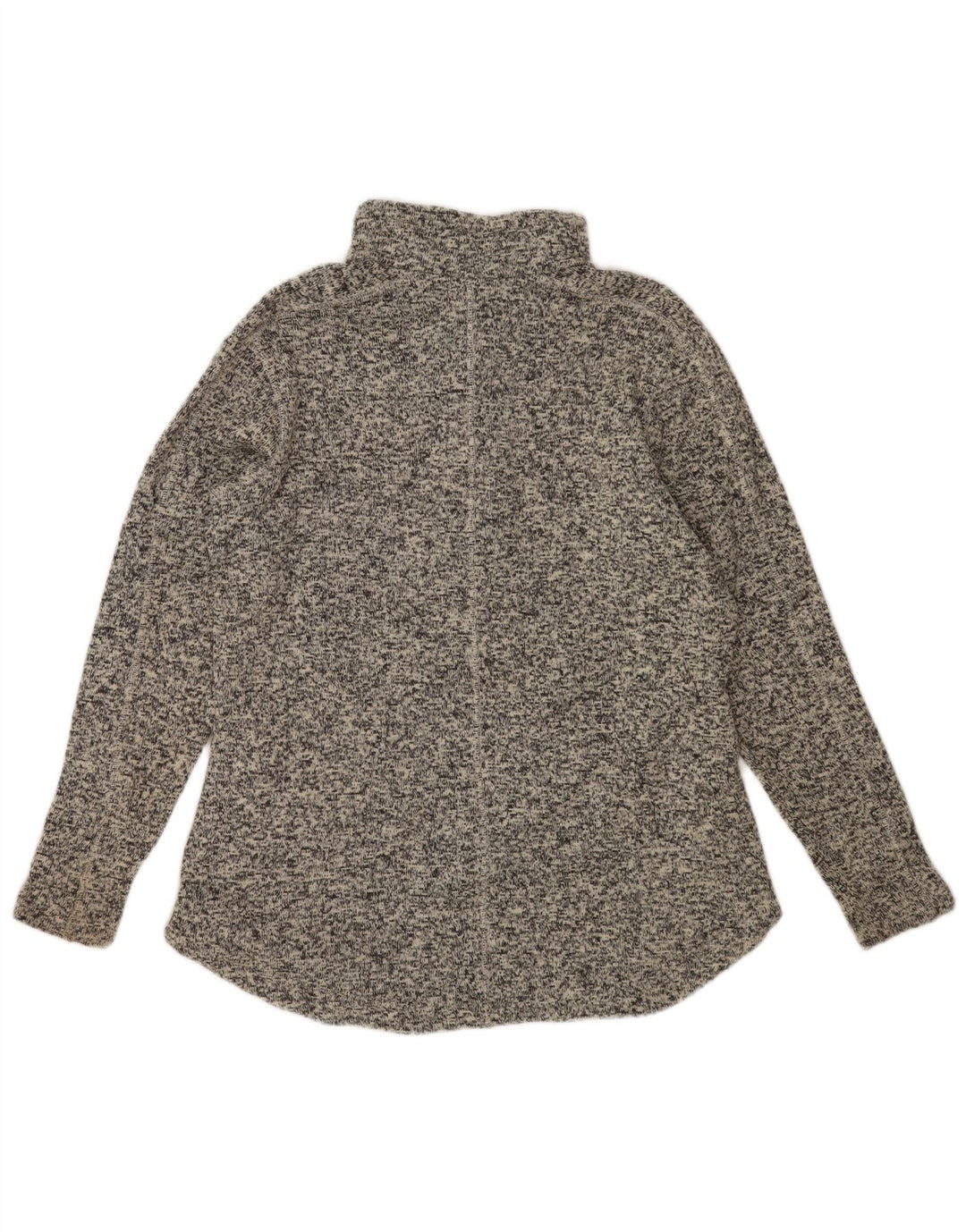 Columbia Sweat-shirt à col boutonné pour homme en polyester moucheté Gris Taille L