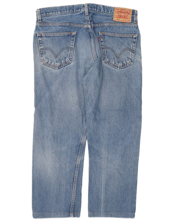 Levi's Jean Droit 505 Regular Fit Homme W36 L26 Bleu Coton