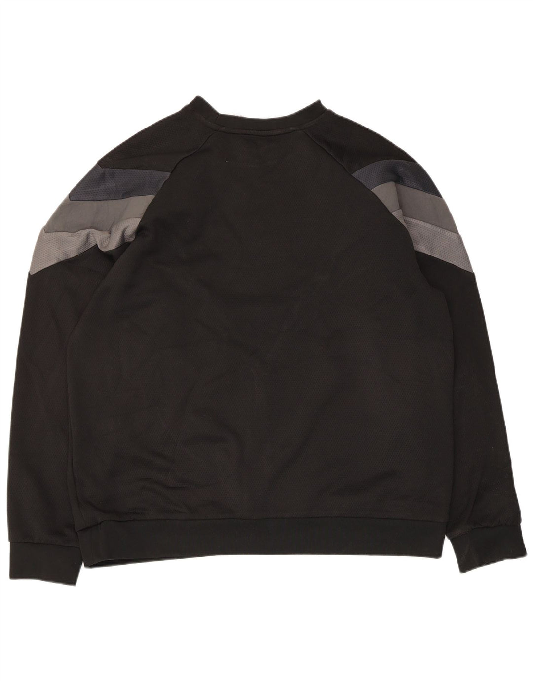 Adidas Sweat-shirt pour homme XL Noir Colorblock Polyester