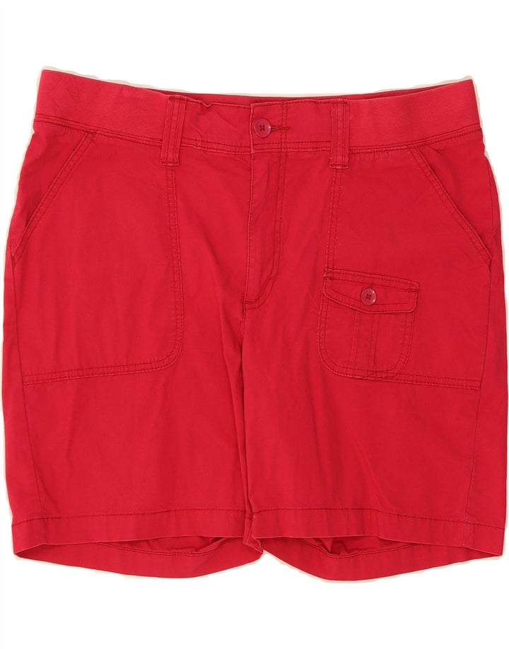 LEE Womens Easy Fit Cargo Shorts US 16 2XL W36  Red Cotton Vintage Lee and Second-Hand Lee from Messina Hembry 