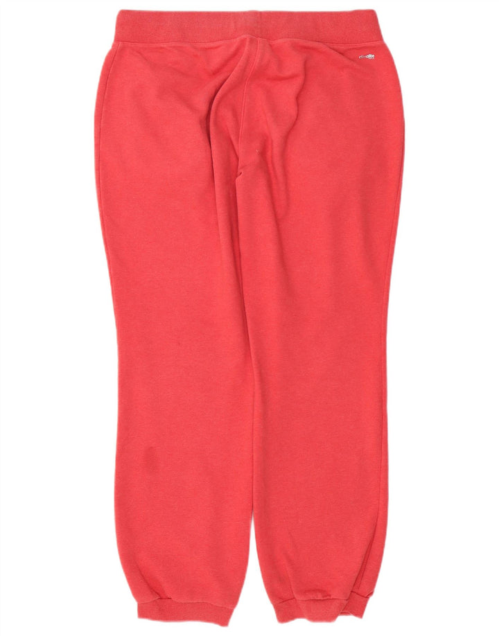 ADIDAS Pantalon de survêtement Climalite pour femme UK 16/18 Large Rouge