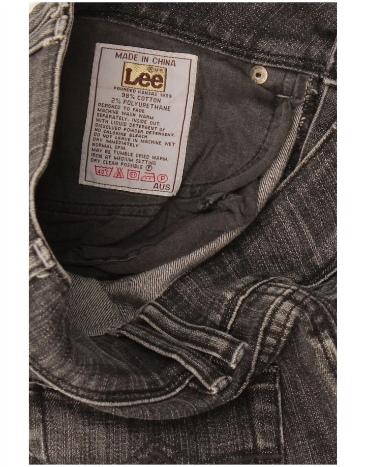 Lee Jean Droit Femme W26 L34 Gris Coton