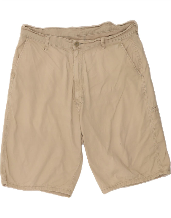 WRANGLER Mens Cargo Shorts W38 XL Beige Vintage Wrangler and Second-Hand Wrangler from Messina Hembry 