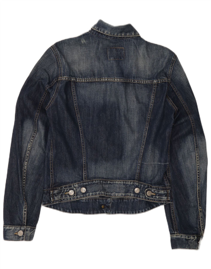 Veste en jean femme Gas UK 12 coton bleu marine moyen