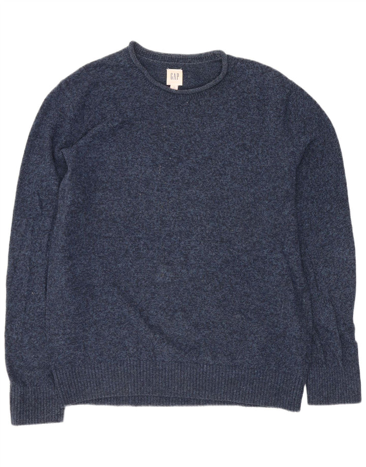 Gap Pull Col Bateau Homme Bleu Marine Moyen Coton
