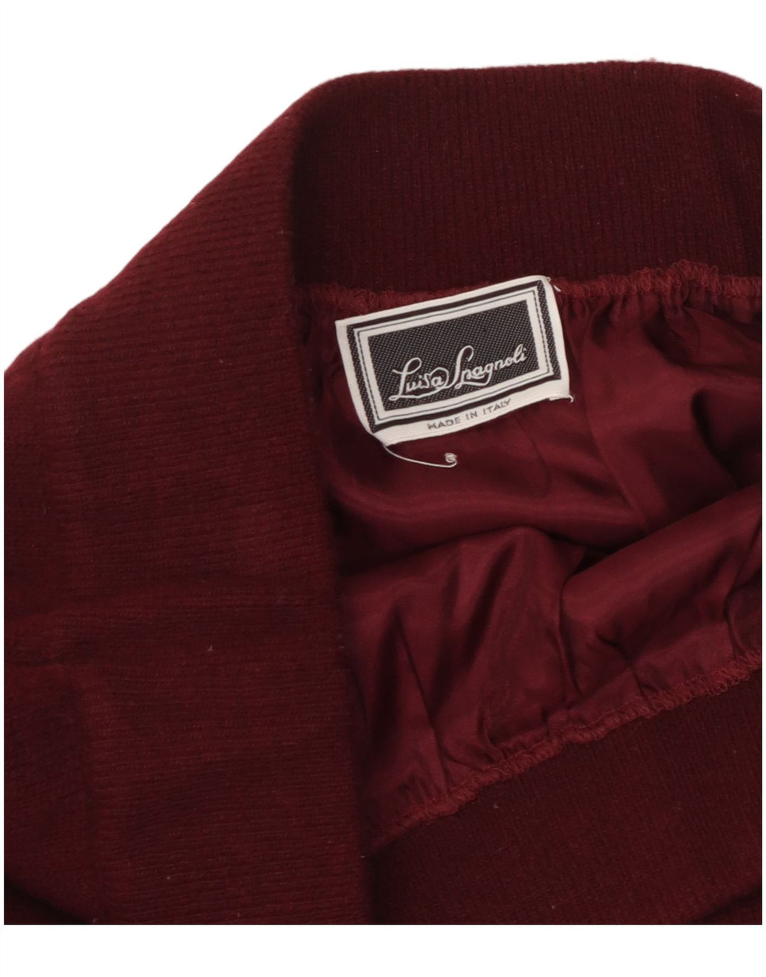 LUISA SPAGNOLI Jupe crayon en tricot pour femme W36 XL Marron