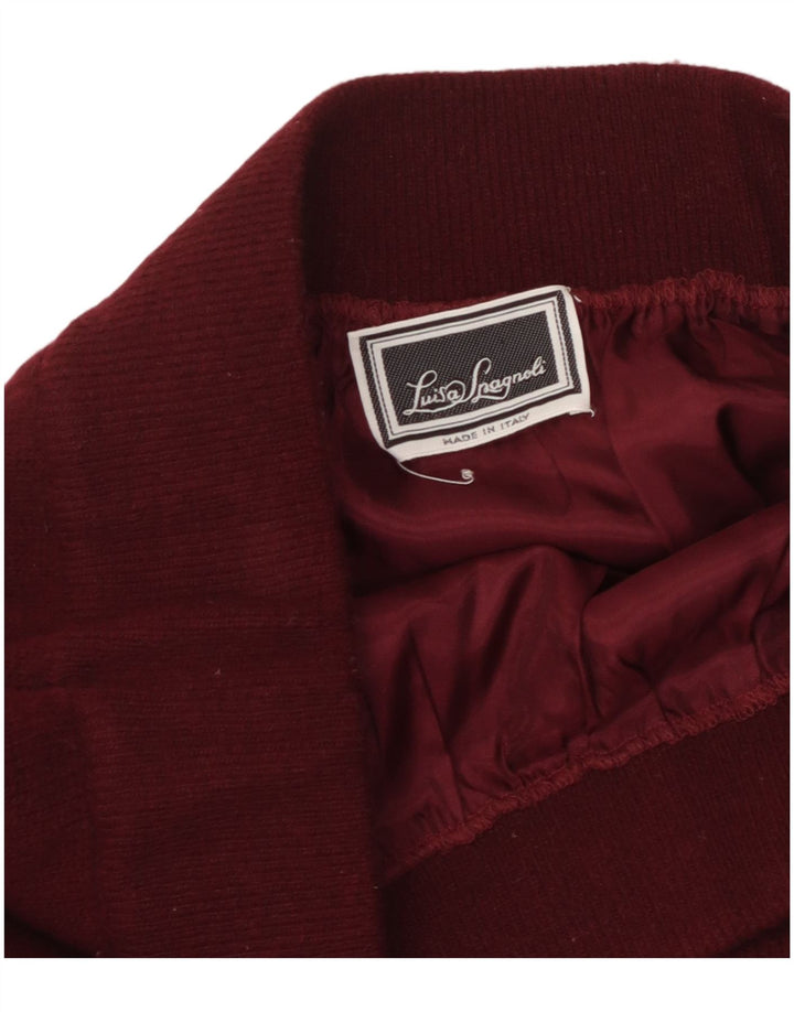 LUISA SPAGNOLI Jupe crayon en tricot pour femme W36 XL Marron