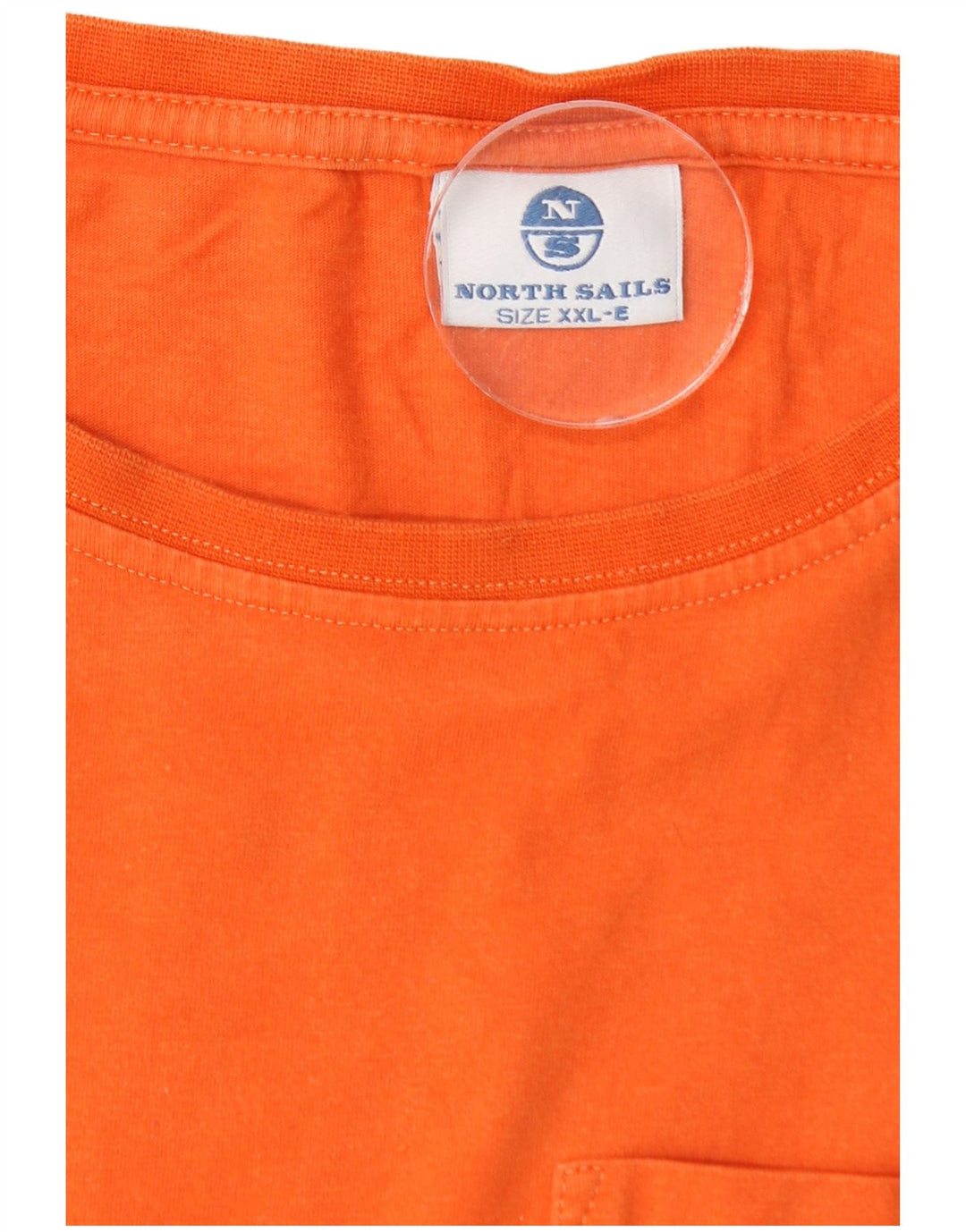 NORTH SAILS T-Shirt Homme Haut 2XL Orange Coton