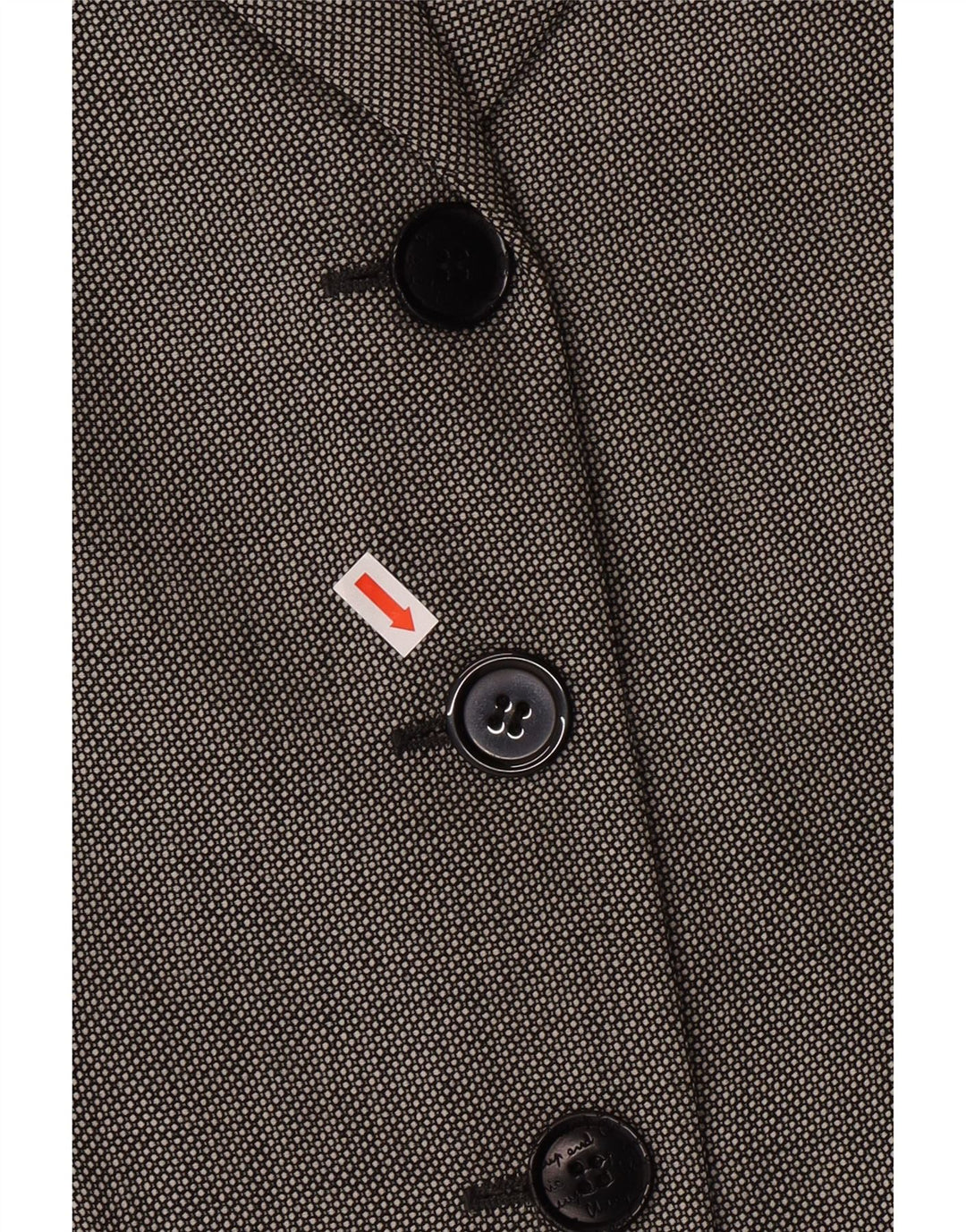 MOSCHINO Veste Blazer Pas Cher et Chic pour Femme UK 14 Grand Gris Classique