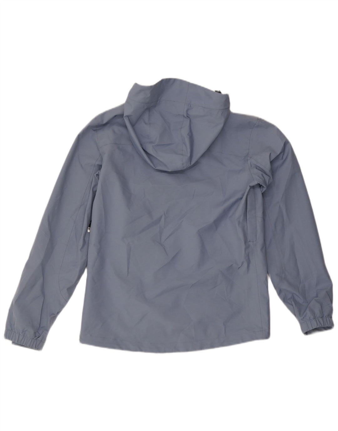 Kappa Veste de pluie à capuche pour femme UK 14 Large Bleu Polyester