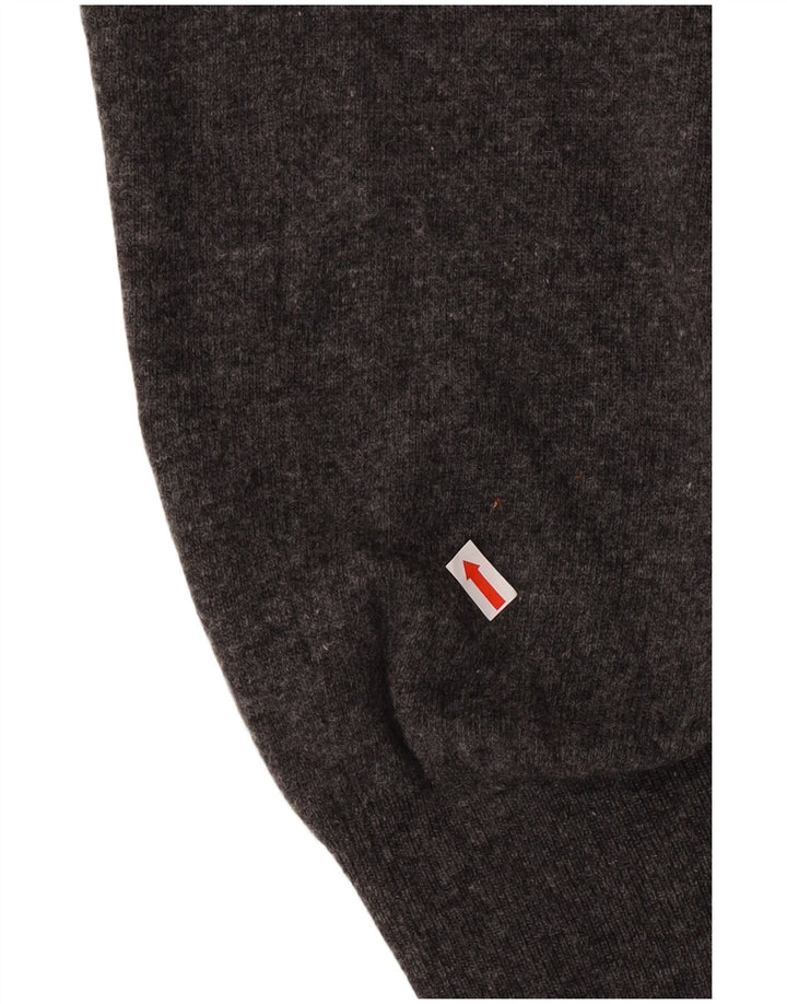 Fred Perry Débardeur Vest Homme Gris Moyen Laine