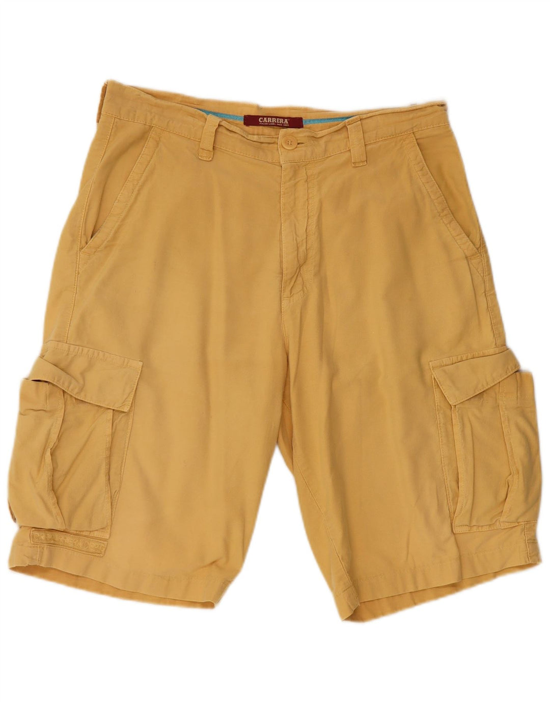 CARRERA Short Cargo Homme IT 46 Small W31 Jaune Coton