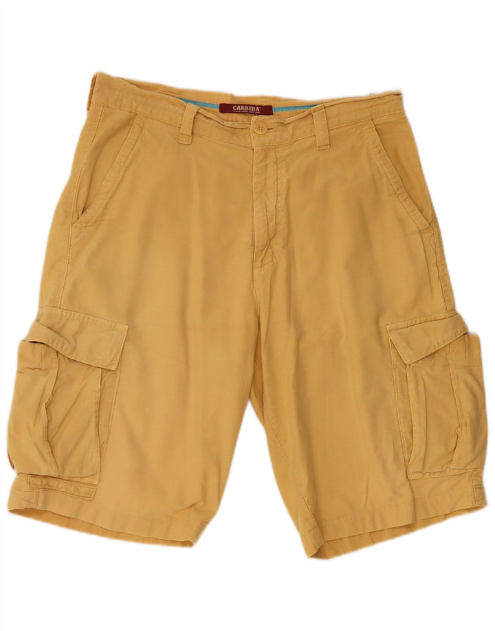 CARRERA Short Cargo Homme IT 46 Small W31 Jaune Coton