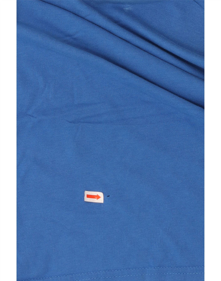 PUMA T-shirt graphique pour hommes 2XL Bleu Coton