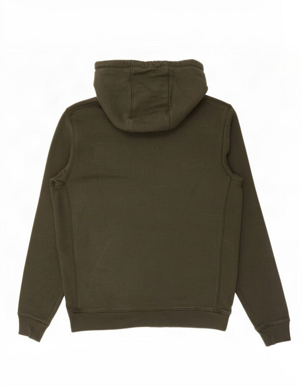 Jack Wills Pull à capuche graphique pour homme en coton vert Taille L