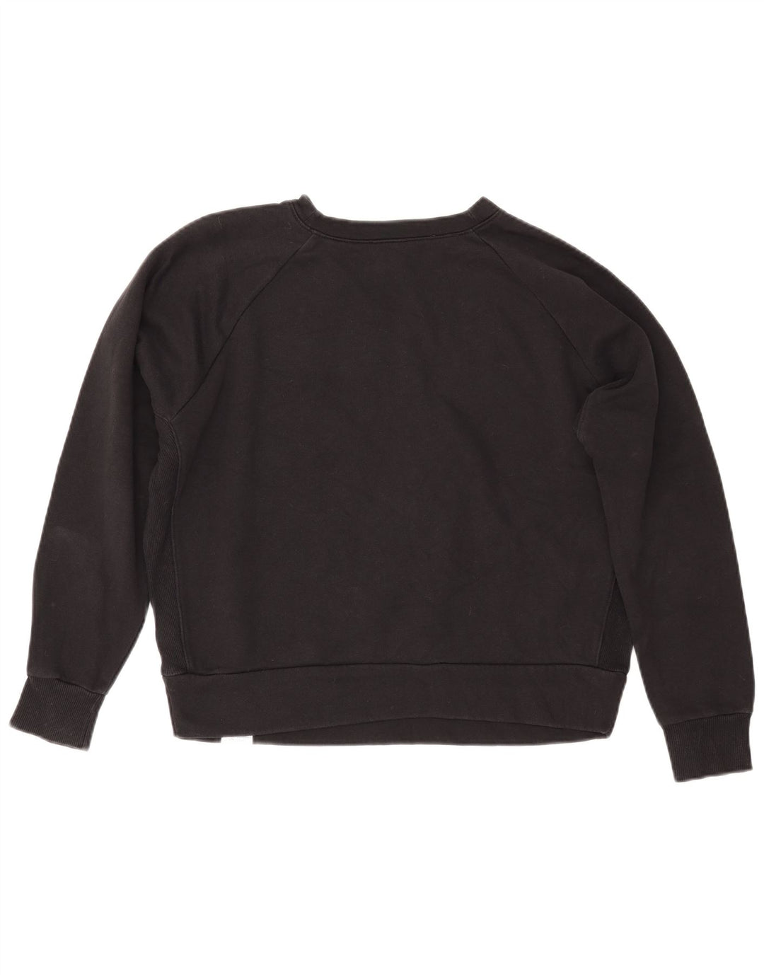 REEBOK Sweat-shirt graphique pour femme UK 44 en coton noir moyen