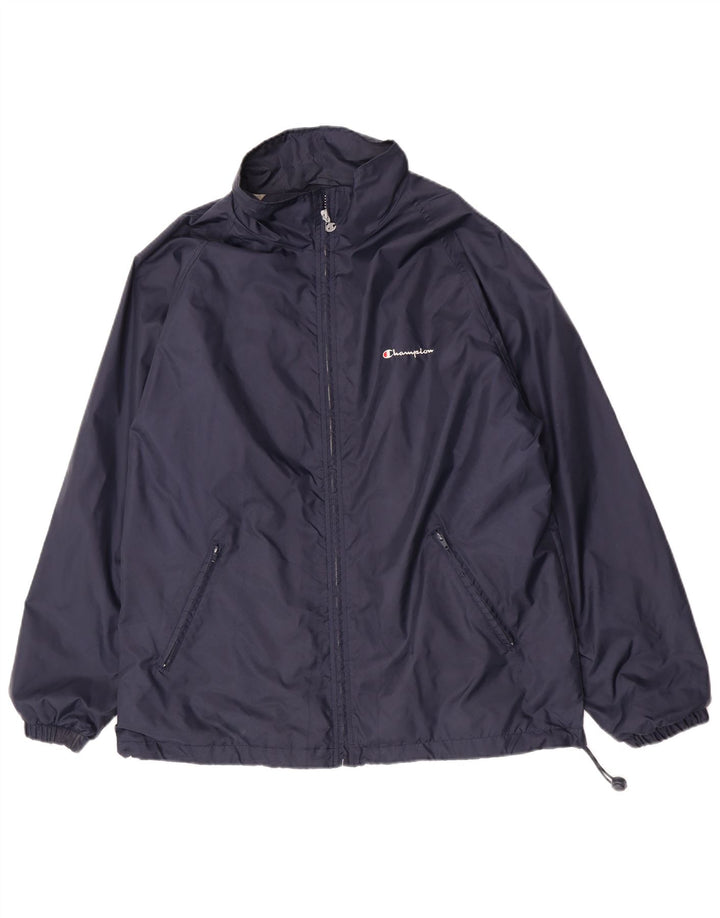 Champion Veste de Pluie Homme UK 40 Large Bleu Marine Polyamide