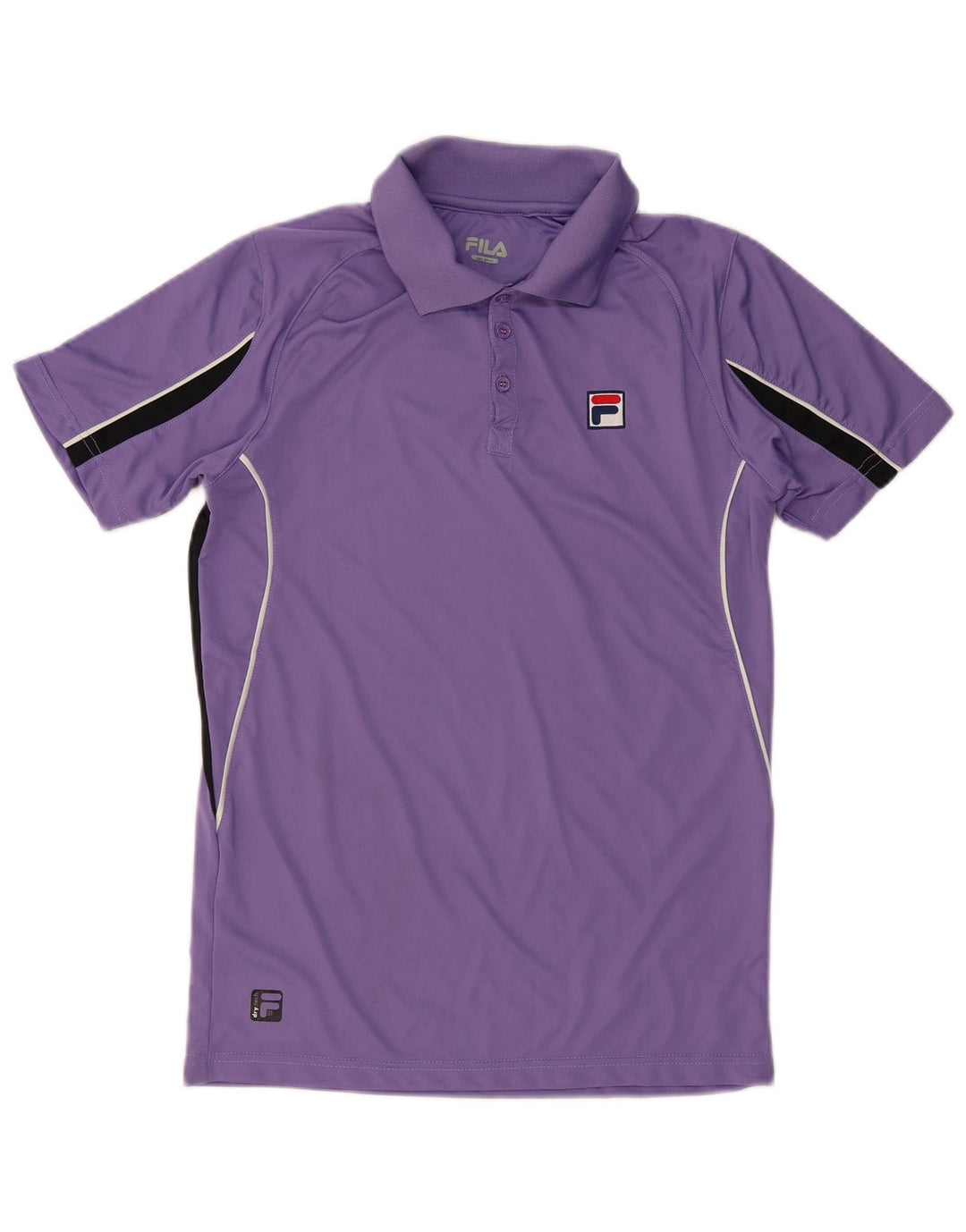 FILA Polo Homme Petit Violet Colourblock Polyester