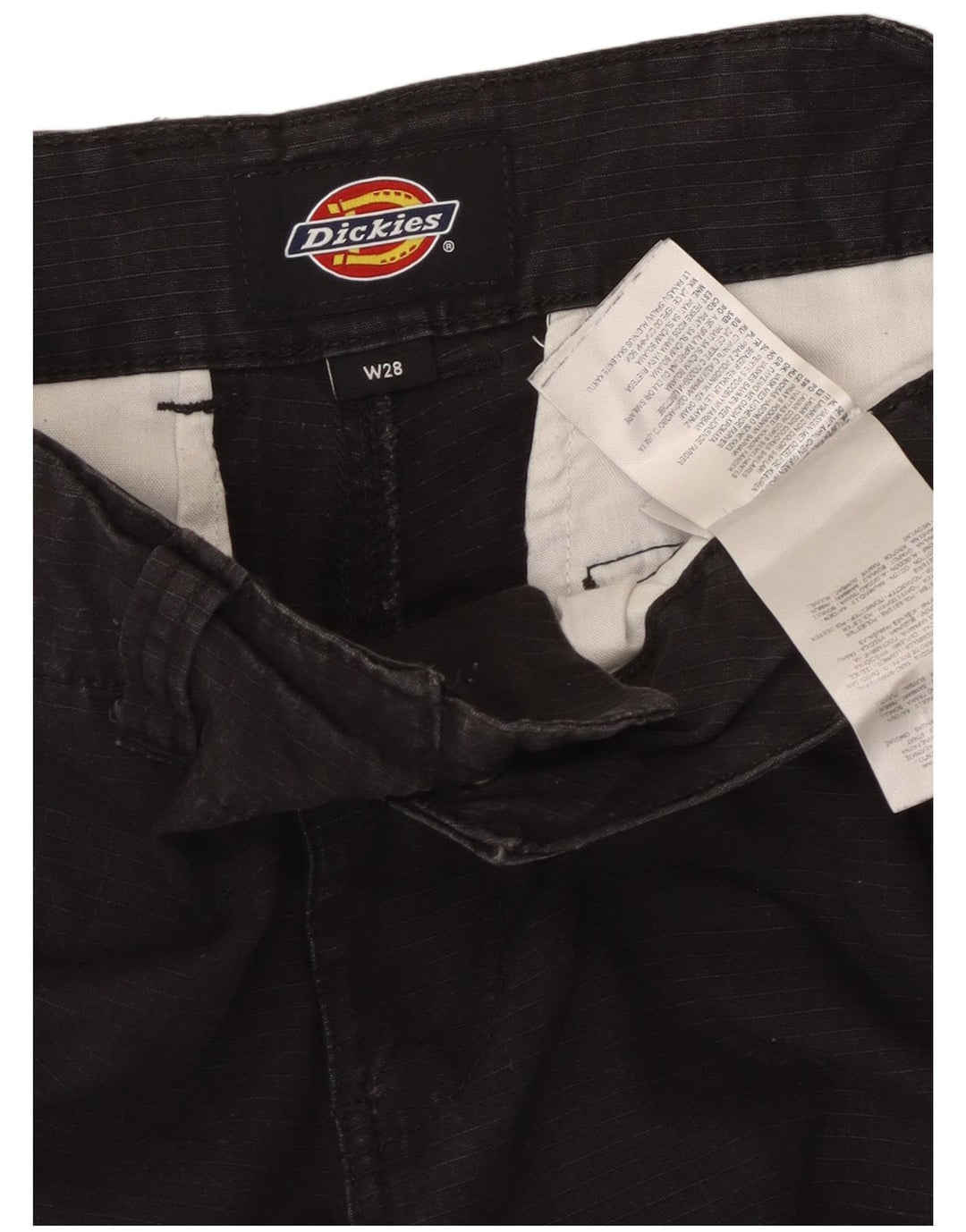 DICKIES Pantalon Cargo Droit Homme W28 L29 Noir Coton