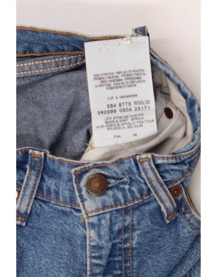 Levi's Jean Bootcut Femme W30 L30 Bleu Coton