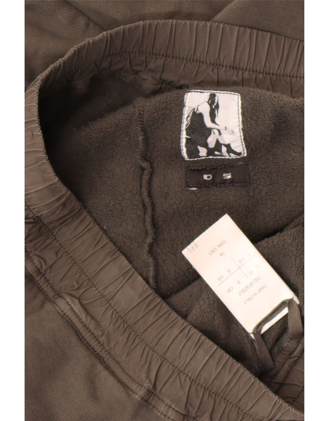 Rick Owens Jupe longue pour femme Small W28 Gris Coton