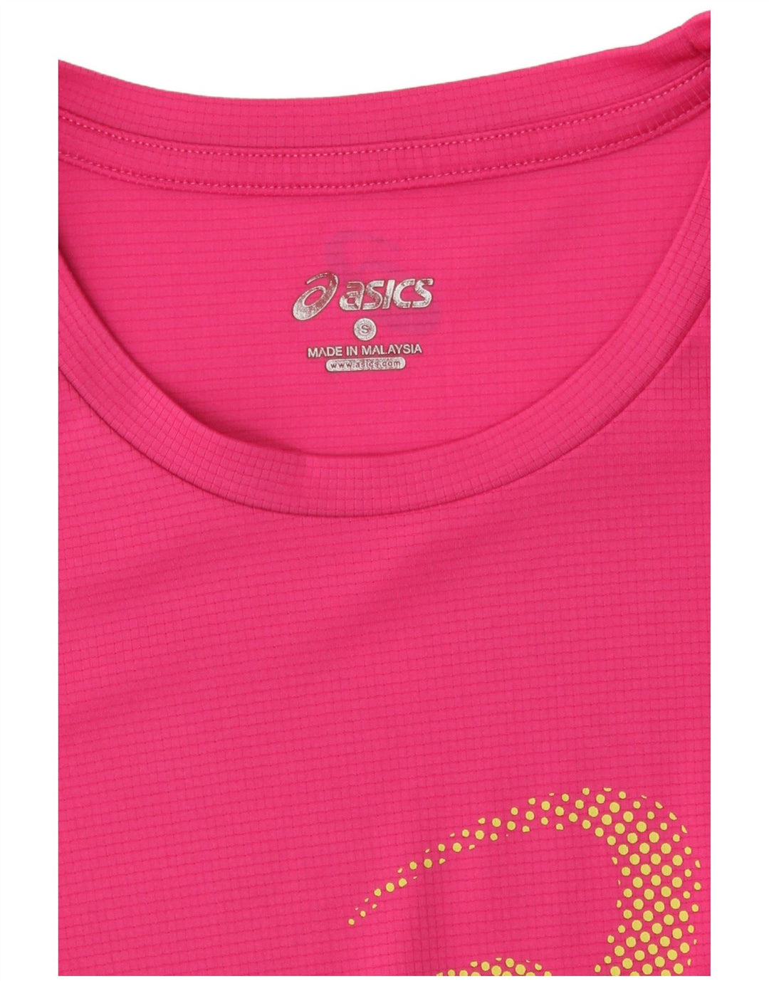 Asics T-shirt graphique pour femme UK 10 Small Rose