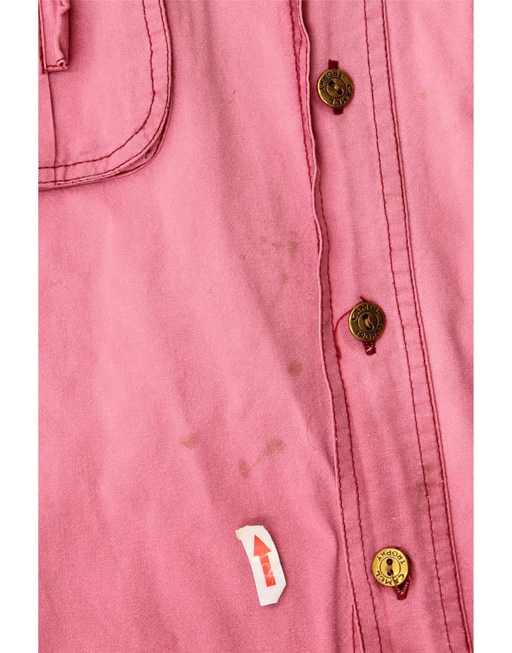 Camel Active Chemise à manches courtes pour hommes 2XL Rose