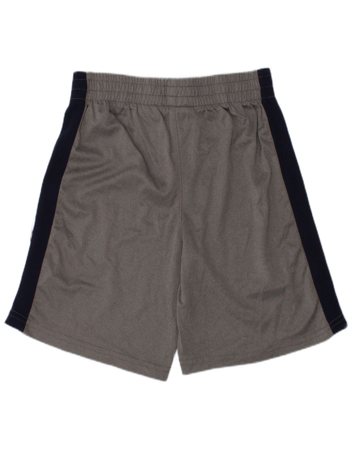 Puma Short de sport graphique garçon 5-6 ans Gris Colorblock Polyester
