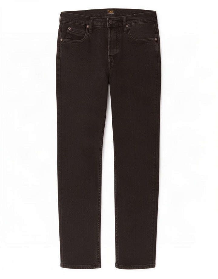 Lee Powell Jean Slim Femme W30 L32 Coton Noir