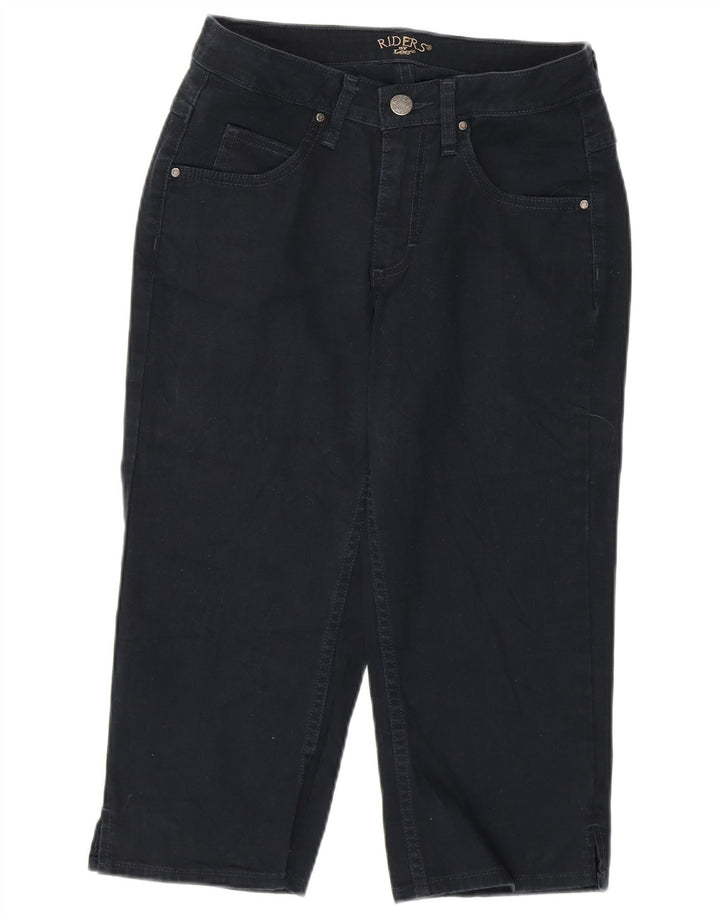 LEE Jeans Capri Riders pour femme US 4 Small W27 L18 Bleu marine Coton