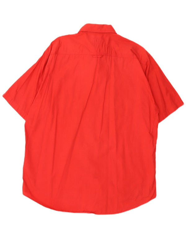 Levi's Chemise à Manches Courtes Homme Large Rouge Coton