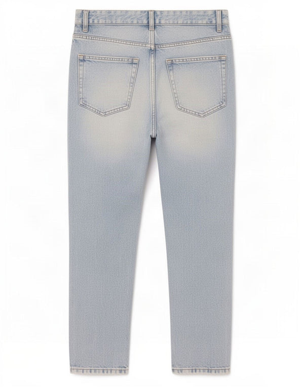 Zara Jean slim court pour homme EU 40 Medium W31 L26 Bleu