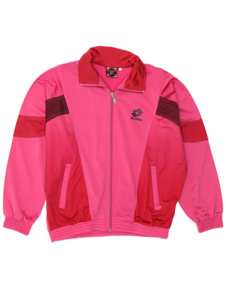 Lotto Veste de survêtement surdimensionnée pour femme UK 10 Small Rose Colourblock