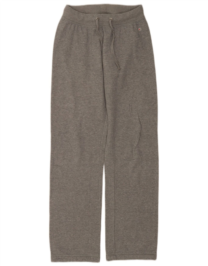 Champion Pantalon De Survêtement Femme UK 12 Coton Gris Moyen